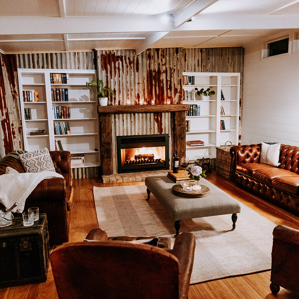 The Homestead Berry NSW | The Cowshed Guest Lounge